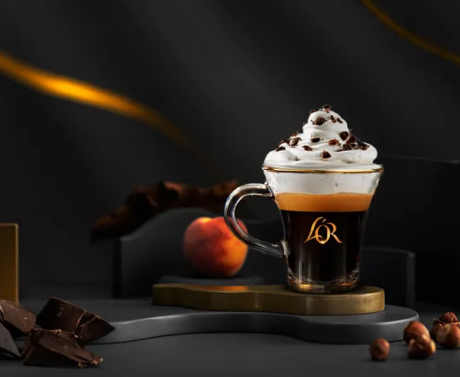 קפה וינאי עם קצפת