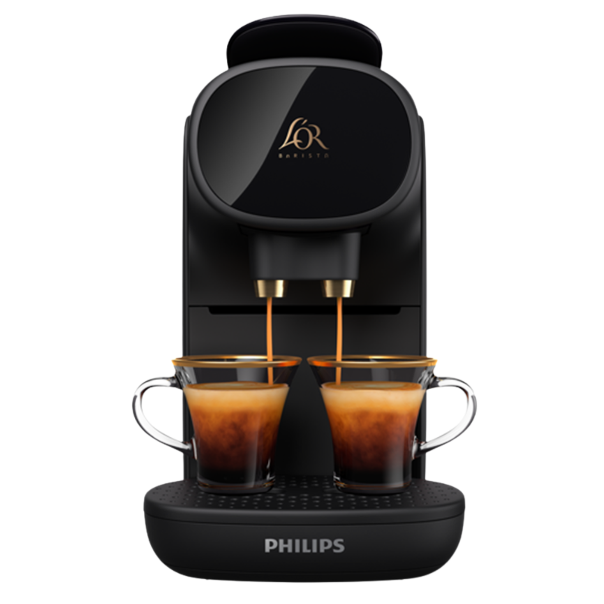 מכונת קפה L'OR מזיגה כפולה בורדו LM9012, , large image number 1