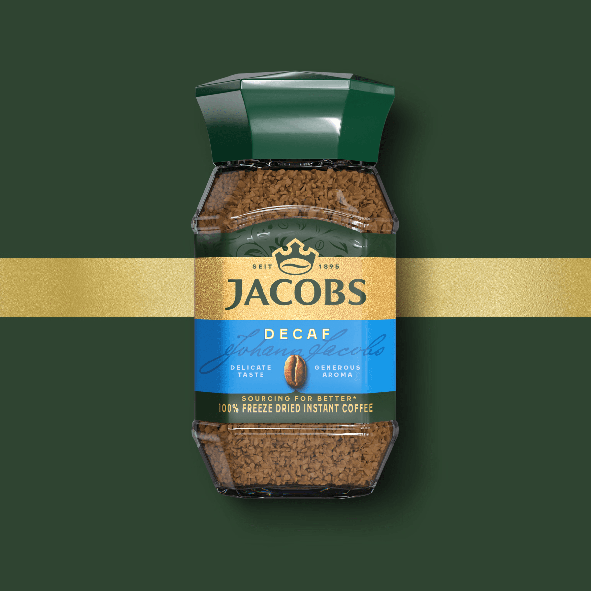 קפה נמס נטול קפאין 100 גר', , large image number 1