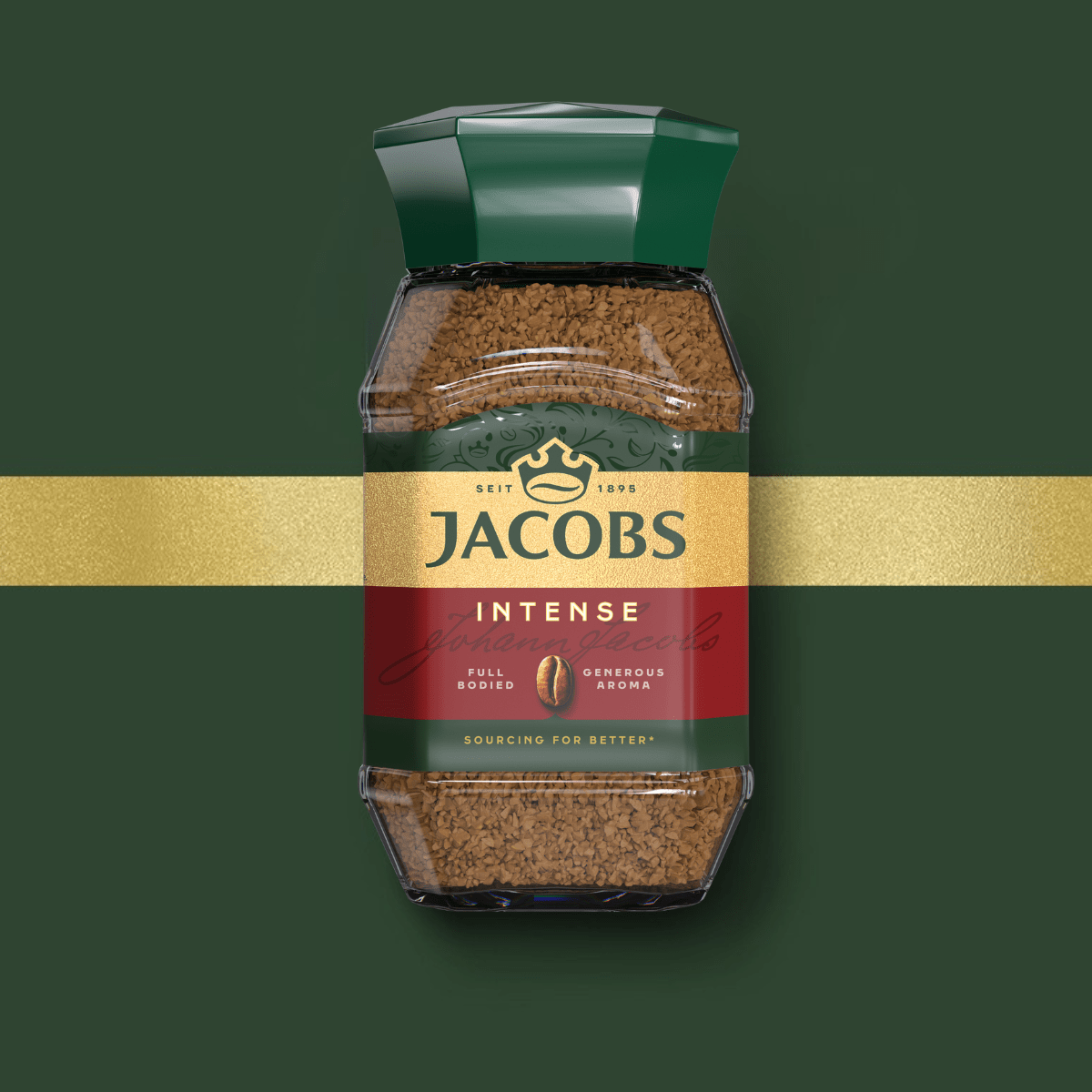 ג'ייקובס קפה נמס אינטנס 190ג מיובש, , large image number 1