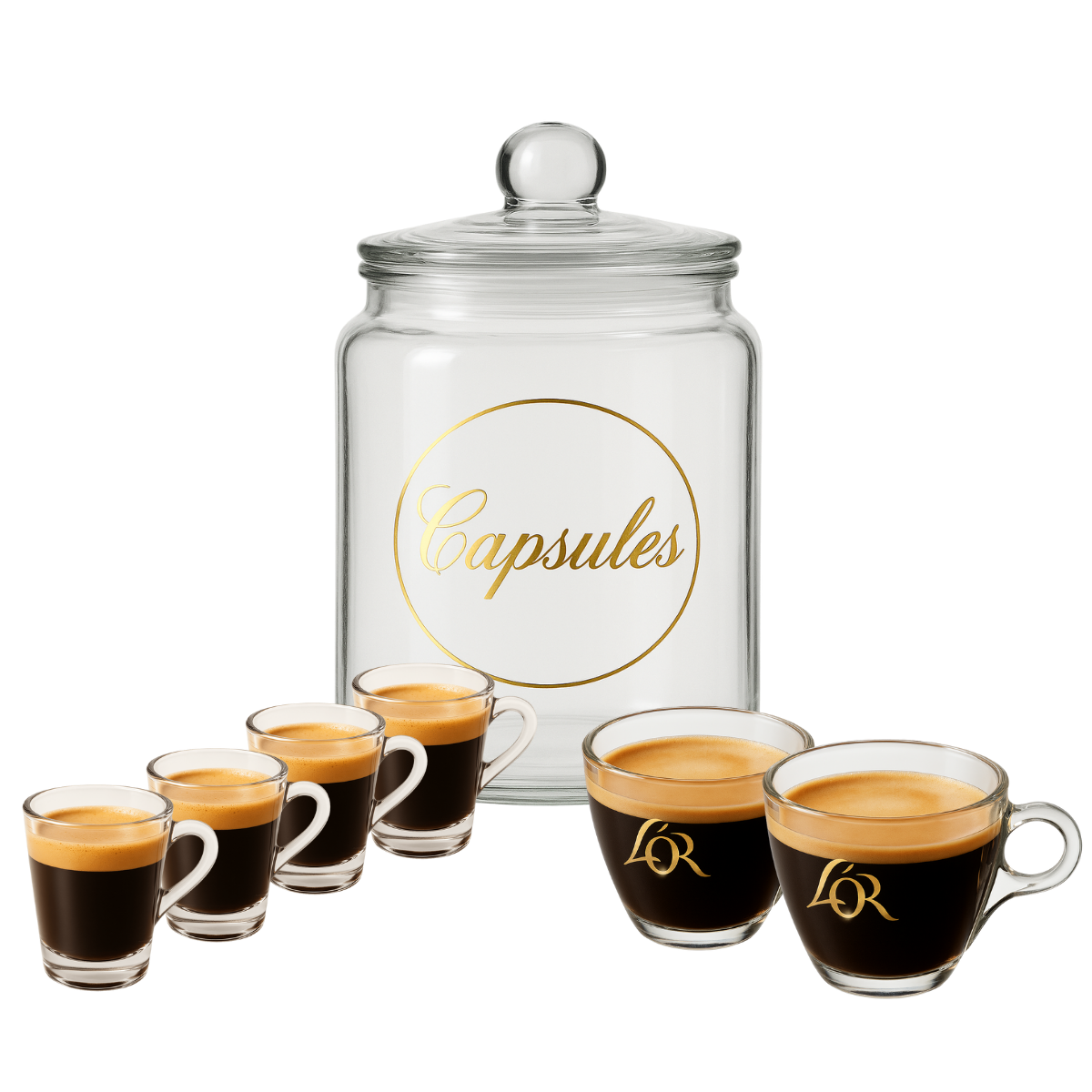 מארז קפסולות, כוסות וצנצנת, , large image number 2