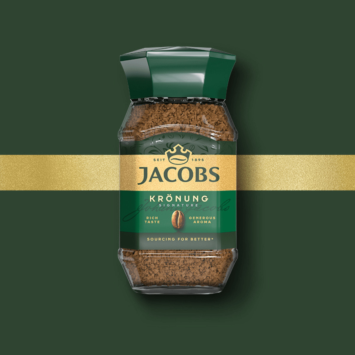 קפה נמס ג'ייקובס קרוננג צנצנת 200 גרם, , large image number 1